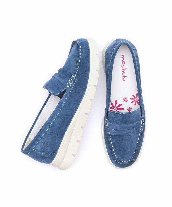 SHEARWATER DENIM SUEDE