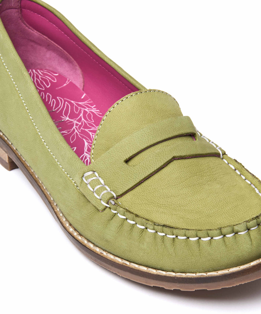 PETREL NUBUCK LICHEN GREEN NUBUCK
