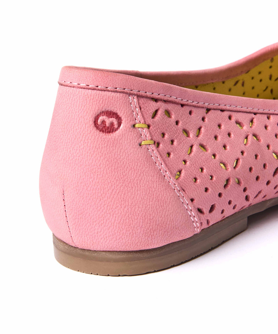 SENARA CORAL PINK NUBUCK