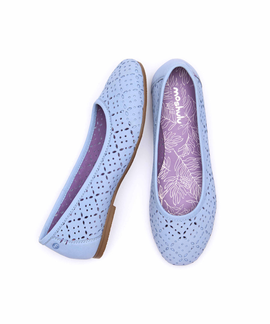 SENARA CORNFLOWER BLUE NUBUCK