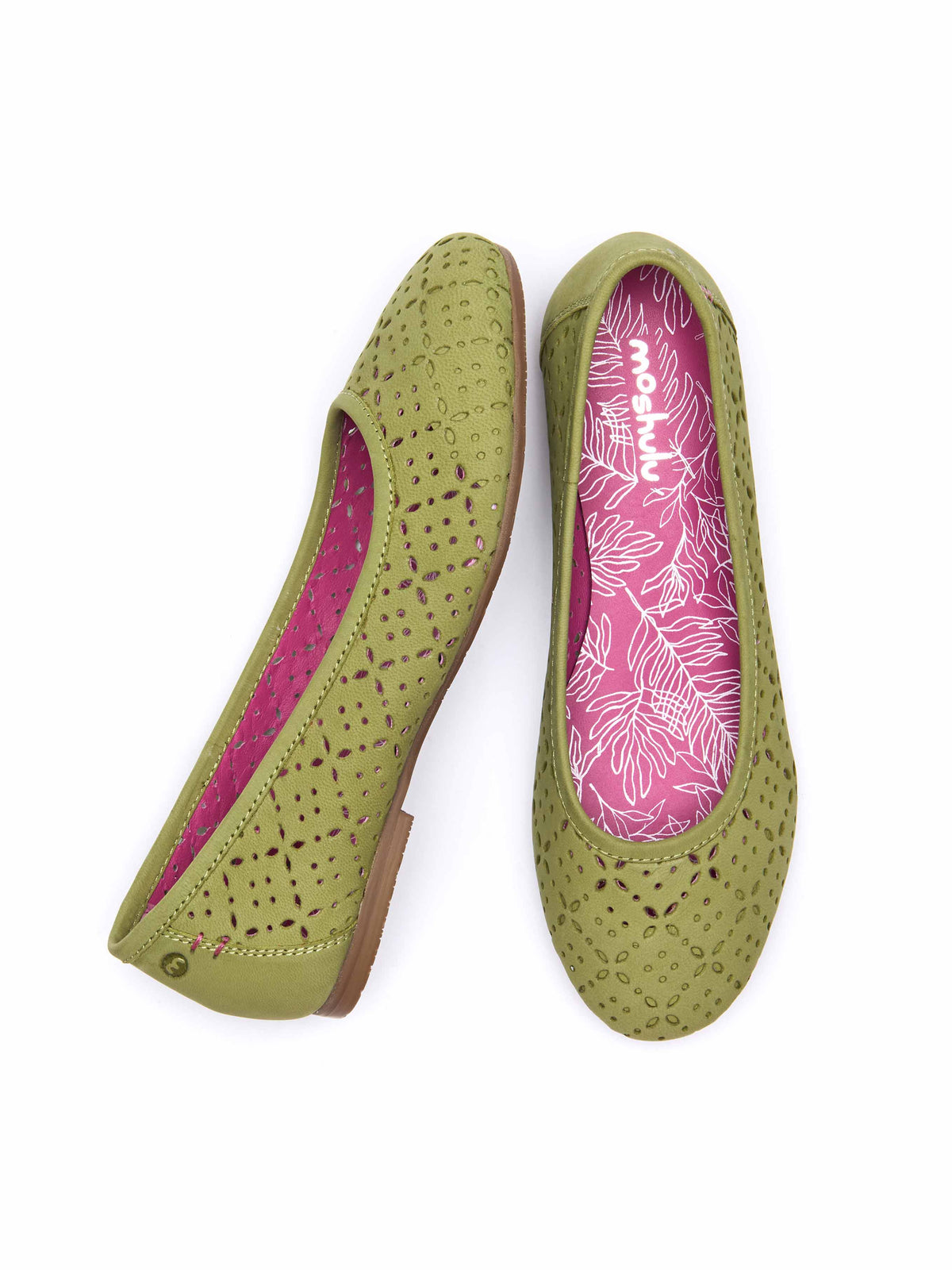 SENARA LICHEN GREEN NUBUCK