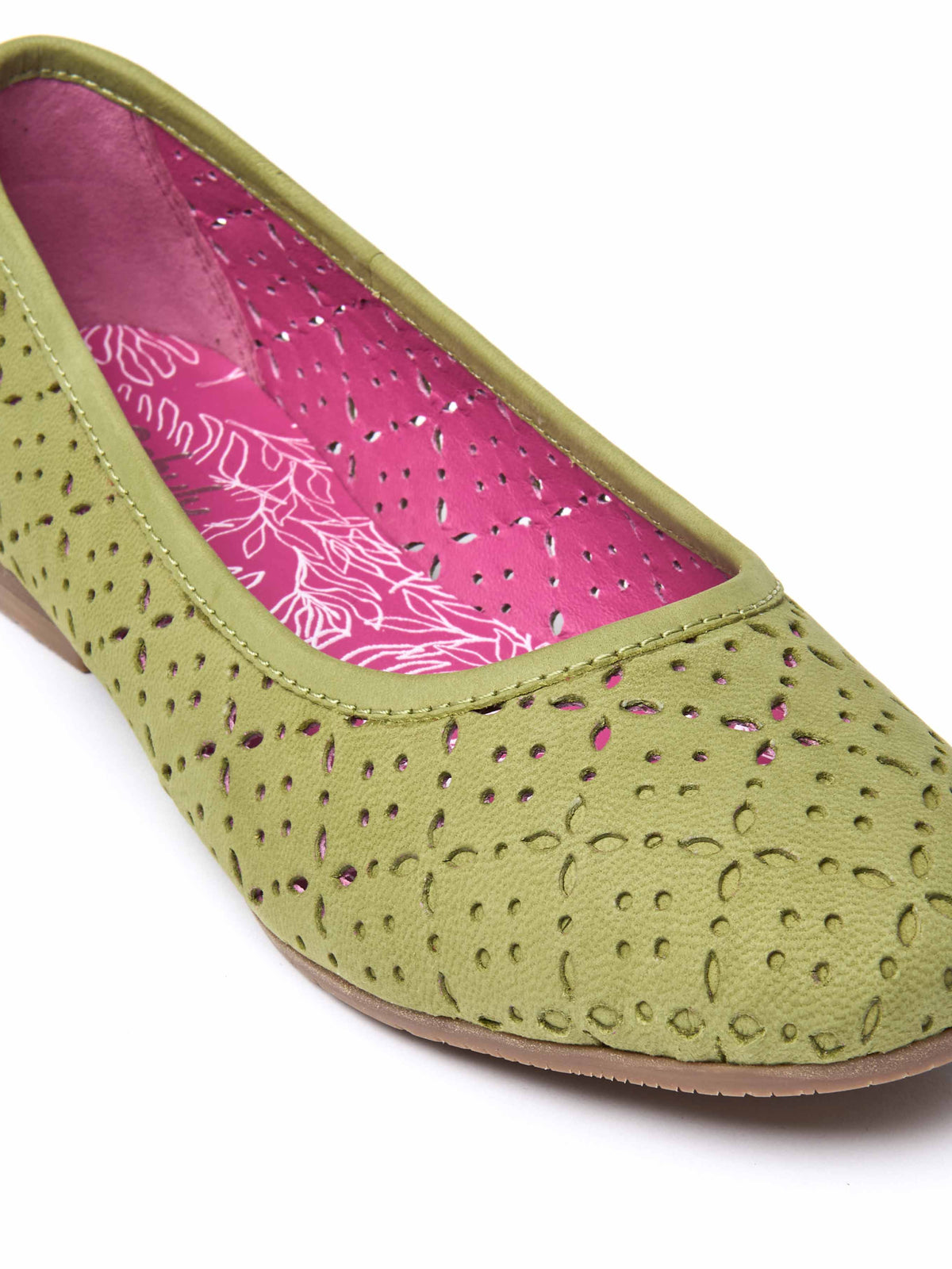 SENARA LICHEN GREEN NUBUCK