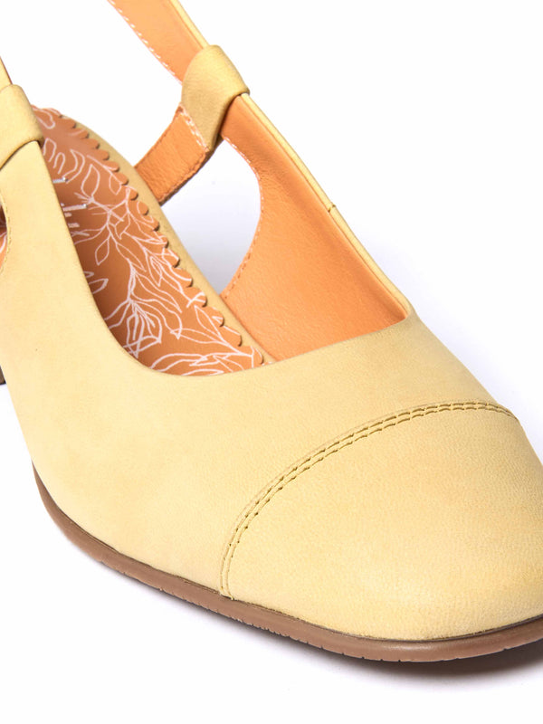 EMIKO PRIMROSE YELLOW NUBUCK