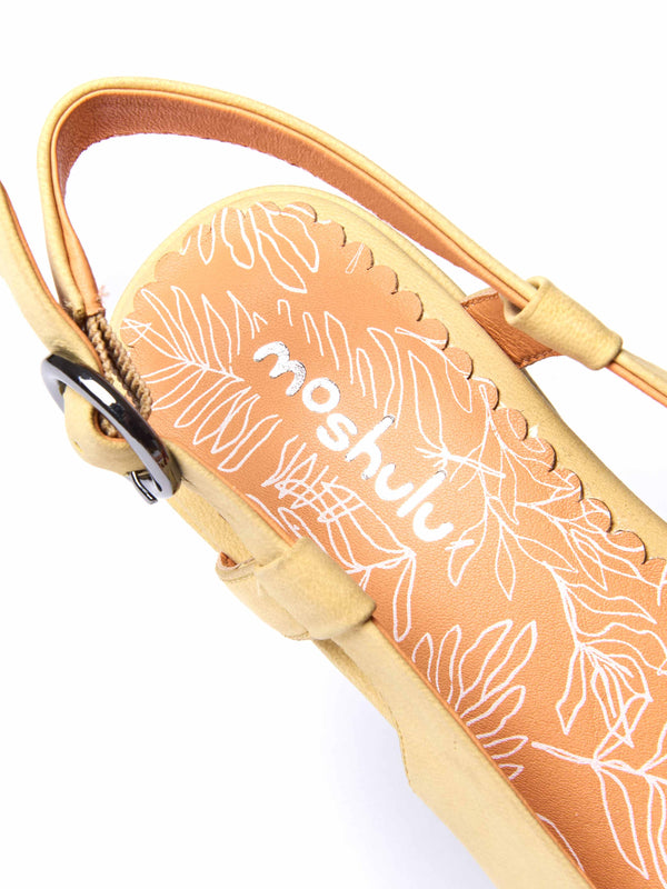 EMIKO PRIMROSE YELLOW NUBUCK