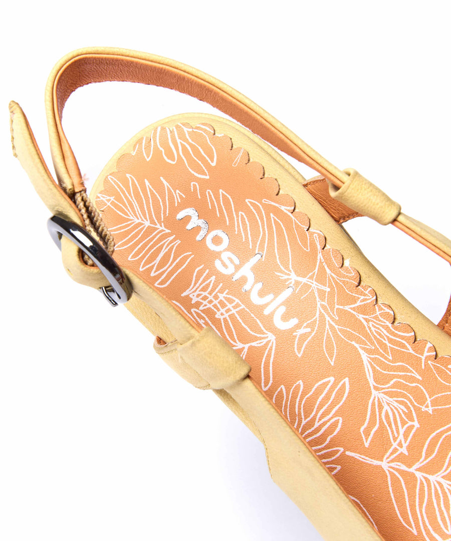 EMIKO PRIMROSE YELLOW NUBUCK