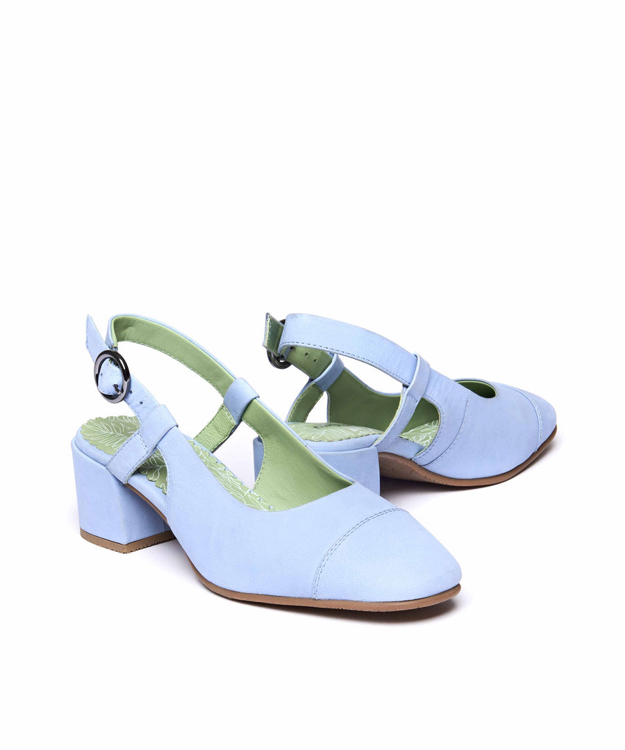 EMIKO CORNFLOWER BLUE NUBUCK