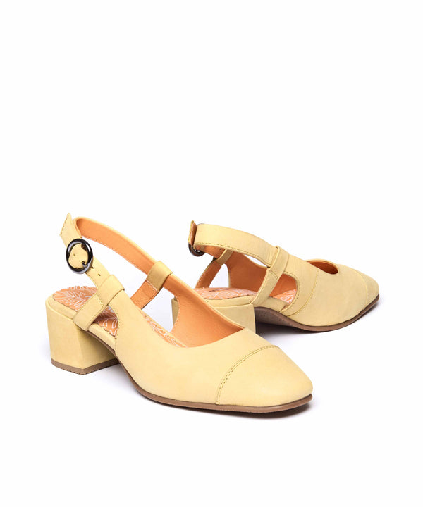 EMIKO PRIMROSE YELLOW NUBUCK