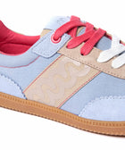 MARGOT CORNFLOWER BLUE/ECRU BEIGE