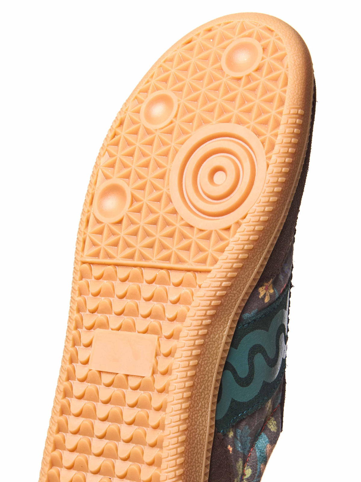 Brown sporty lace up trainers - MARGOT BROWN ACORN PRINT SUEDE