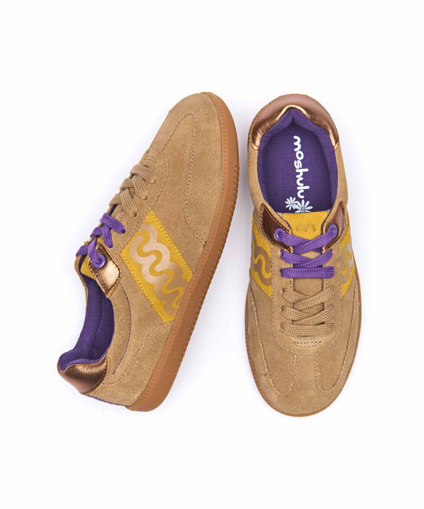 MARGOT HONEY TAN SUEDE
