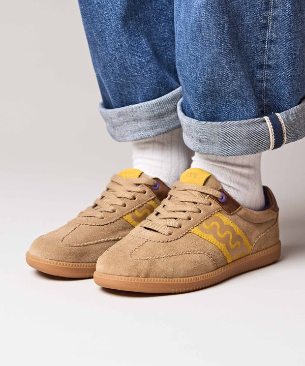 MARGOT HONEY TAN SUEDE