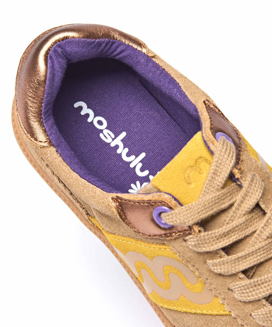 MARGOT HONEY TAN SUEDE