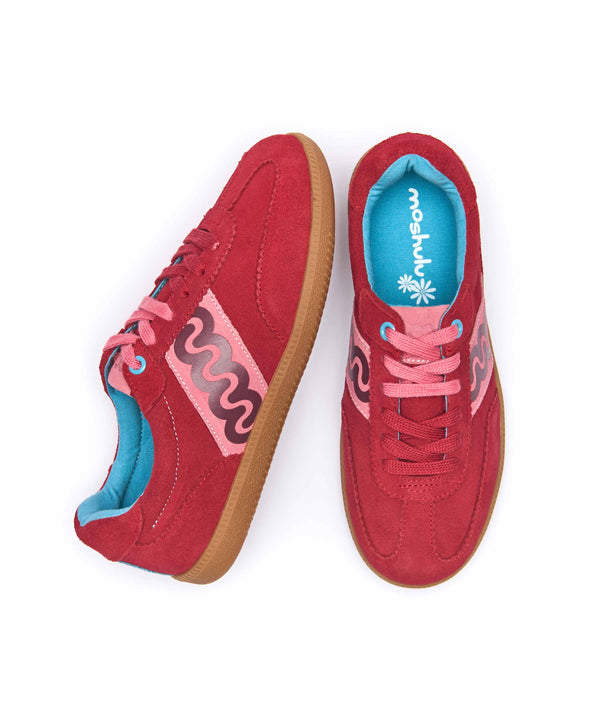 MARGOT RED SUEDE