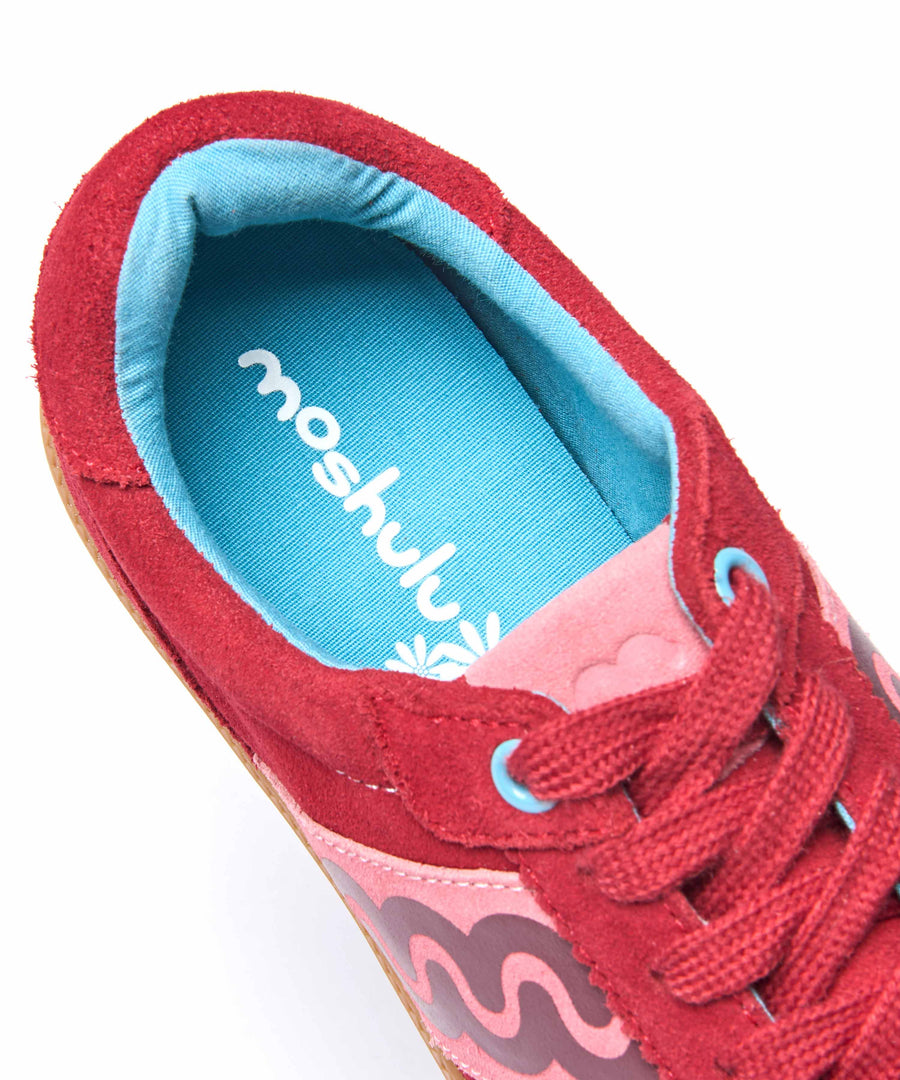 MARGOT RED SUEDE