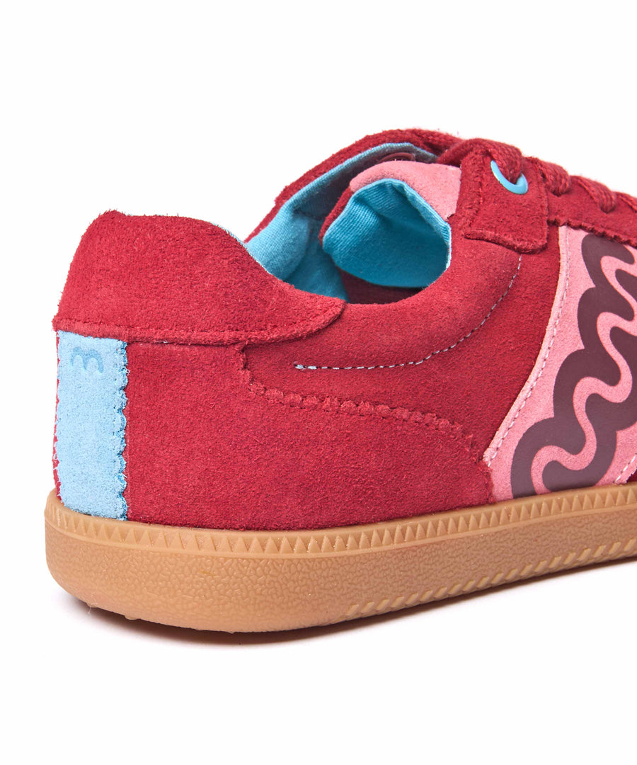 MARGOT RED SUEDE