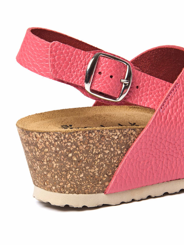 HARLYN CORAL PINK LEATHER