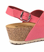 HARLYN CORAL PINK LEATHER