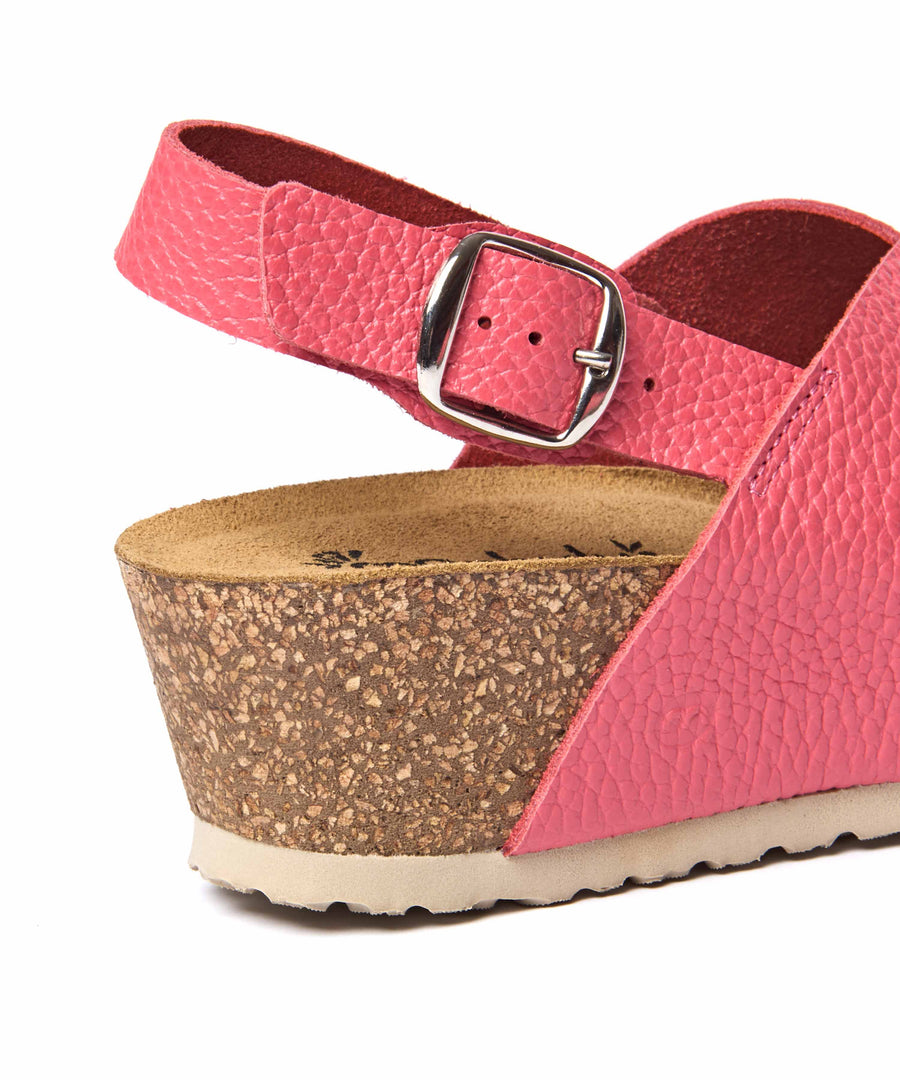 HARLYN CORAL PINK LEATHER