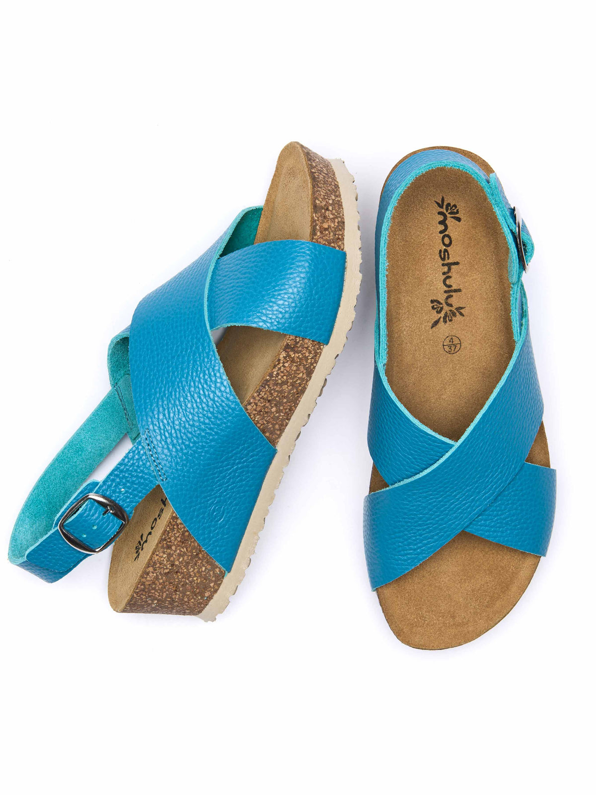 HARLYN MARINE TEAL LEATHER