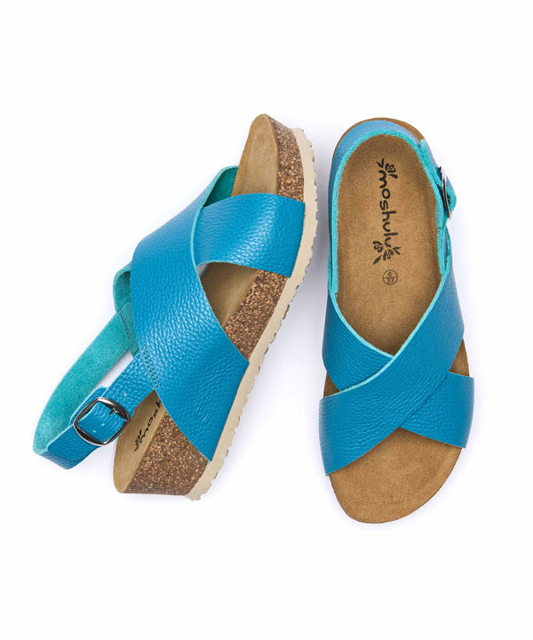 HARLYN MARINE TEAL LEATHER