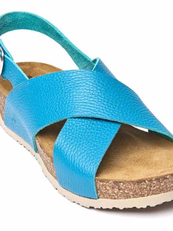 HARLYN MARINE TEAL LEATHER
