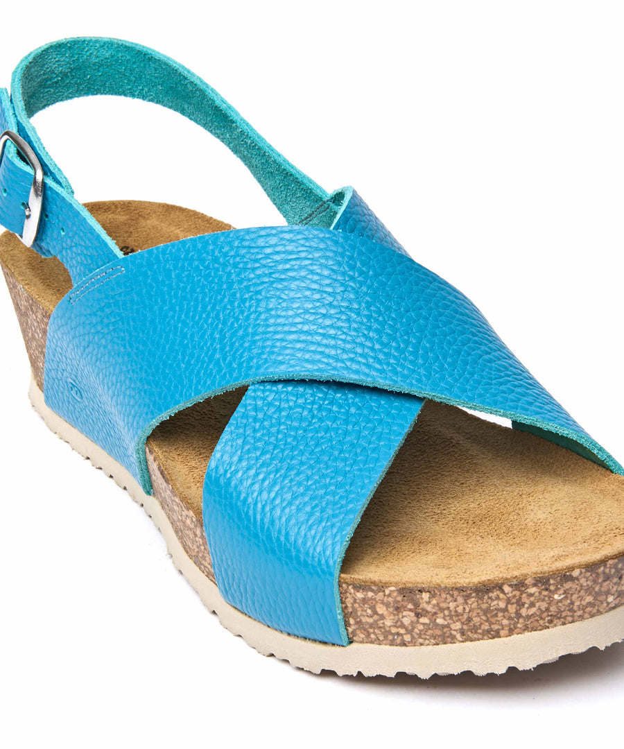 HARLYN MARINE TEAL LEATHER