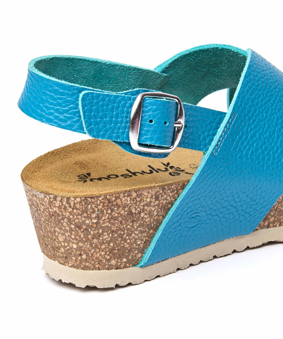 HARLYN MARINE TEAL LEATHER