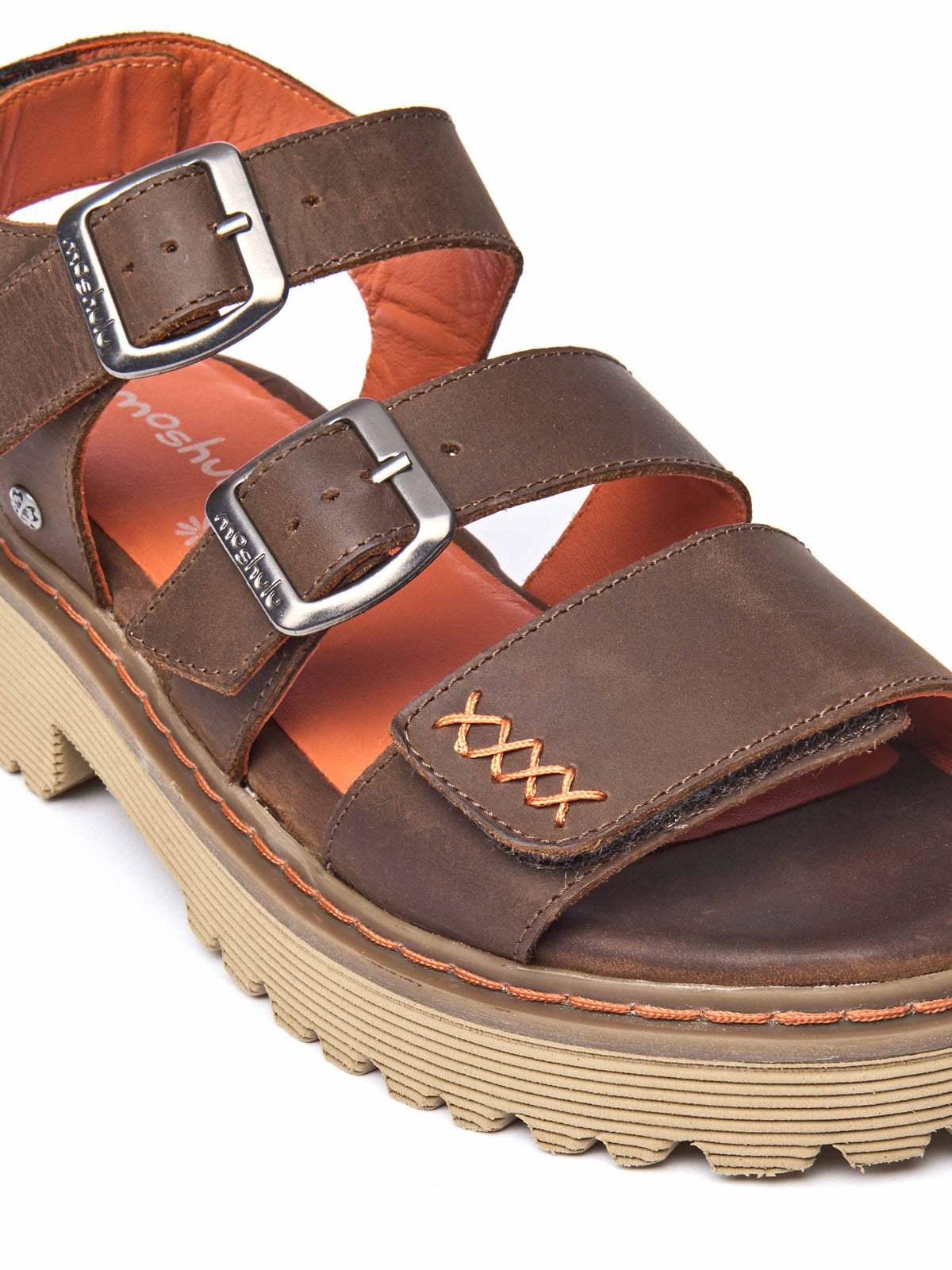 DIANTHA BROWN WAXY LEATHER