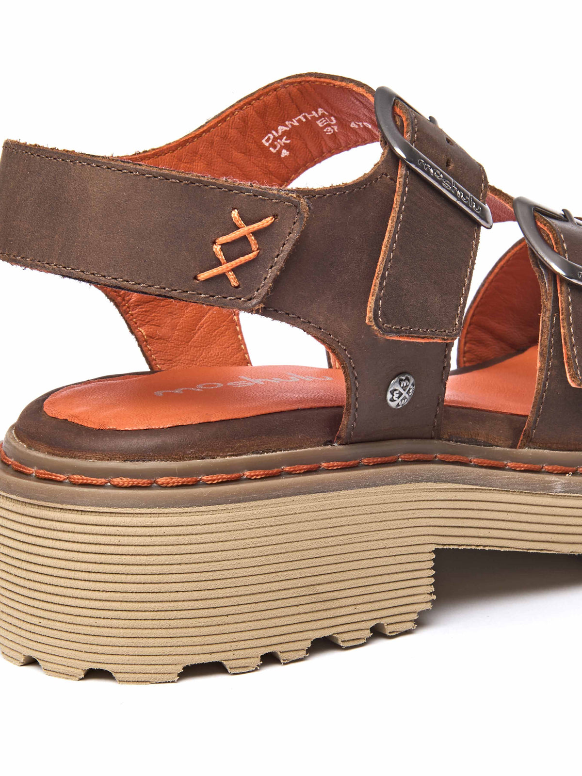 DIANTHA BROWN WAXY LEATHER