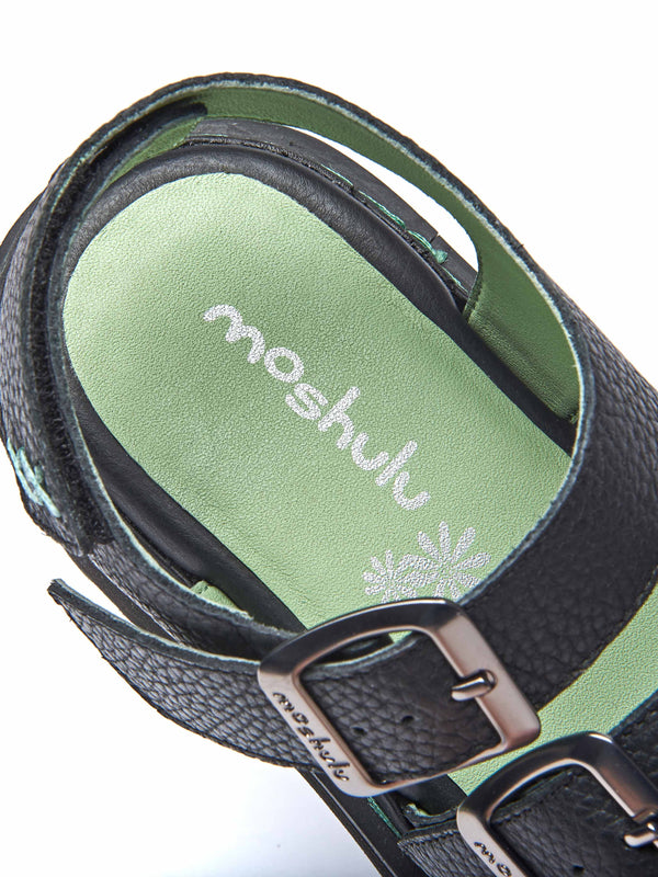 DIANTHA BLACK LEATHER