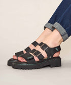 DIANTHA BLACK LEATHER