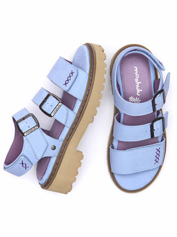 DIANTHA CORNFLOWER BLUE NUBUCK