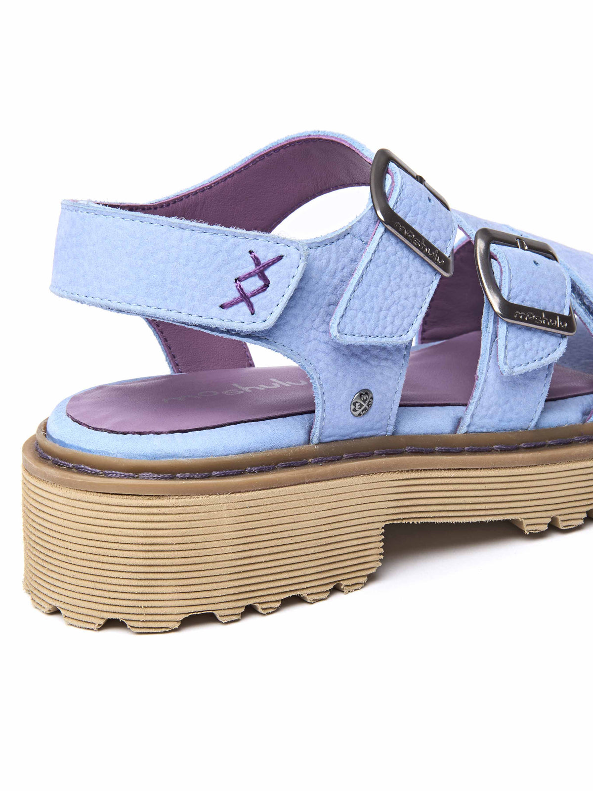 DIANTHA CORNFLOWER BLUE NUBUCK