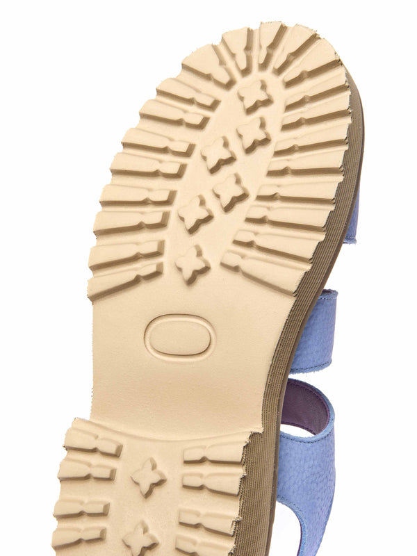 DIANTHA CORNFLOWER BLUE NUBUCK