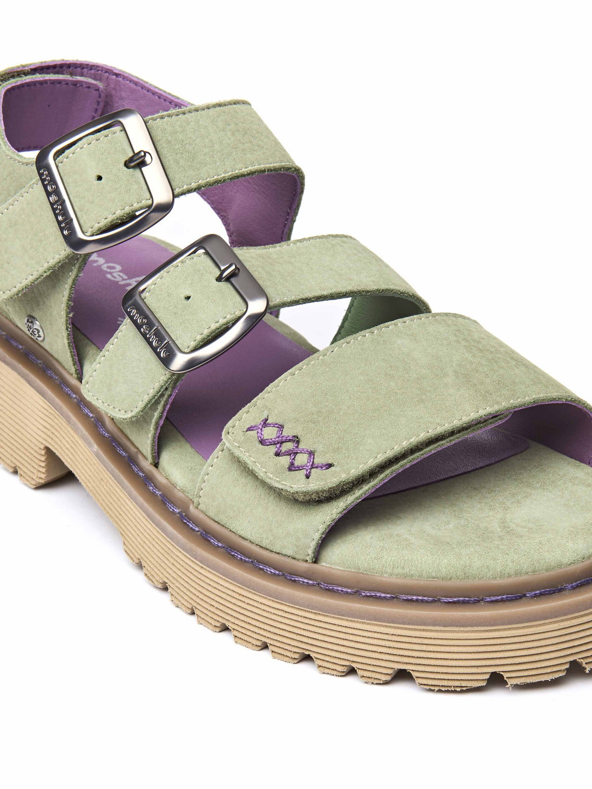 DIANTHA SAGE GREEN NUBUCK