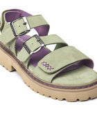 DIANTHA SAGE GREEN NUBUCK