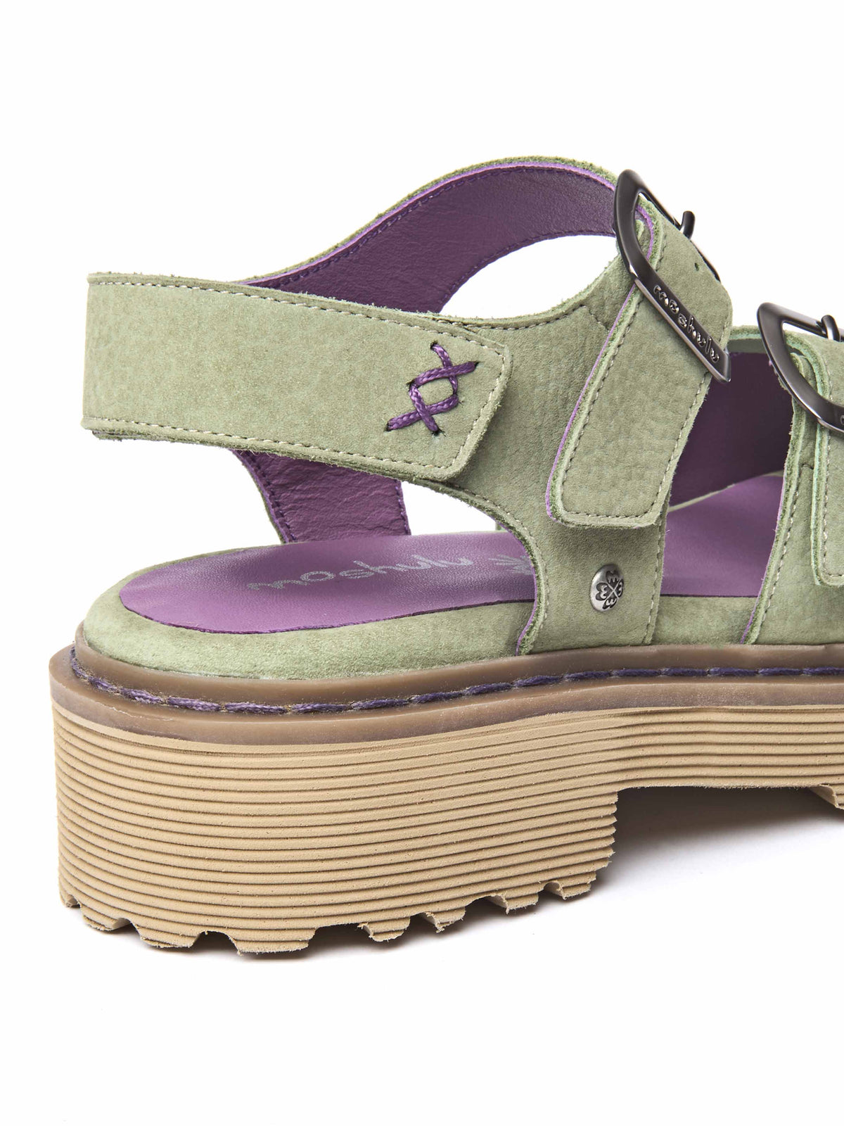 DIANTHA SAGE GREEN NUBUCK