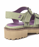 DIANTHA SAGE GREEN NUBUCK