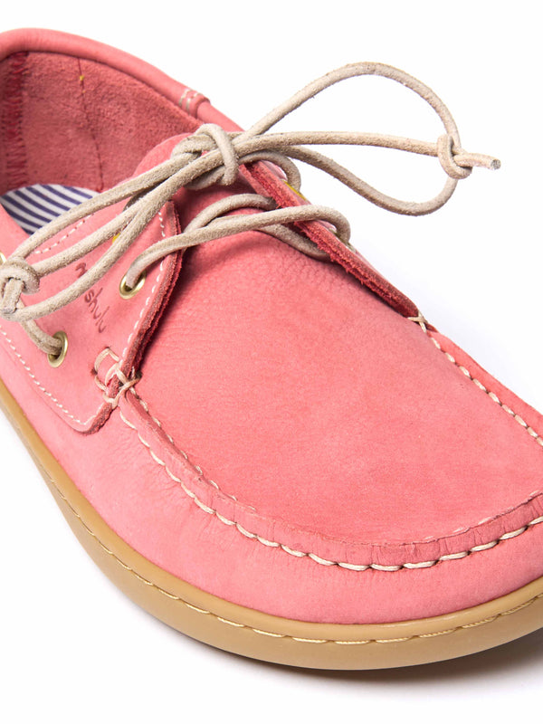 FOWEY CORAL PINK NUBUCK