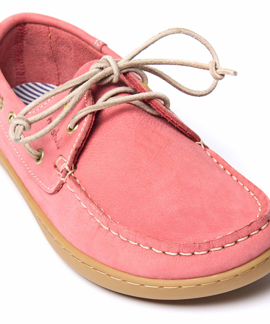 FOWEY CORAL PINK NUBUCK