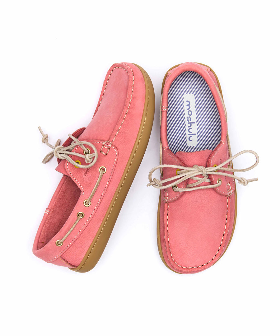 FOWEY CORAL PINK NUBUCK