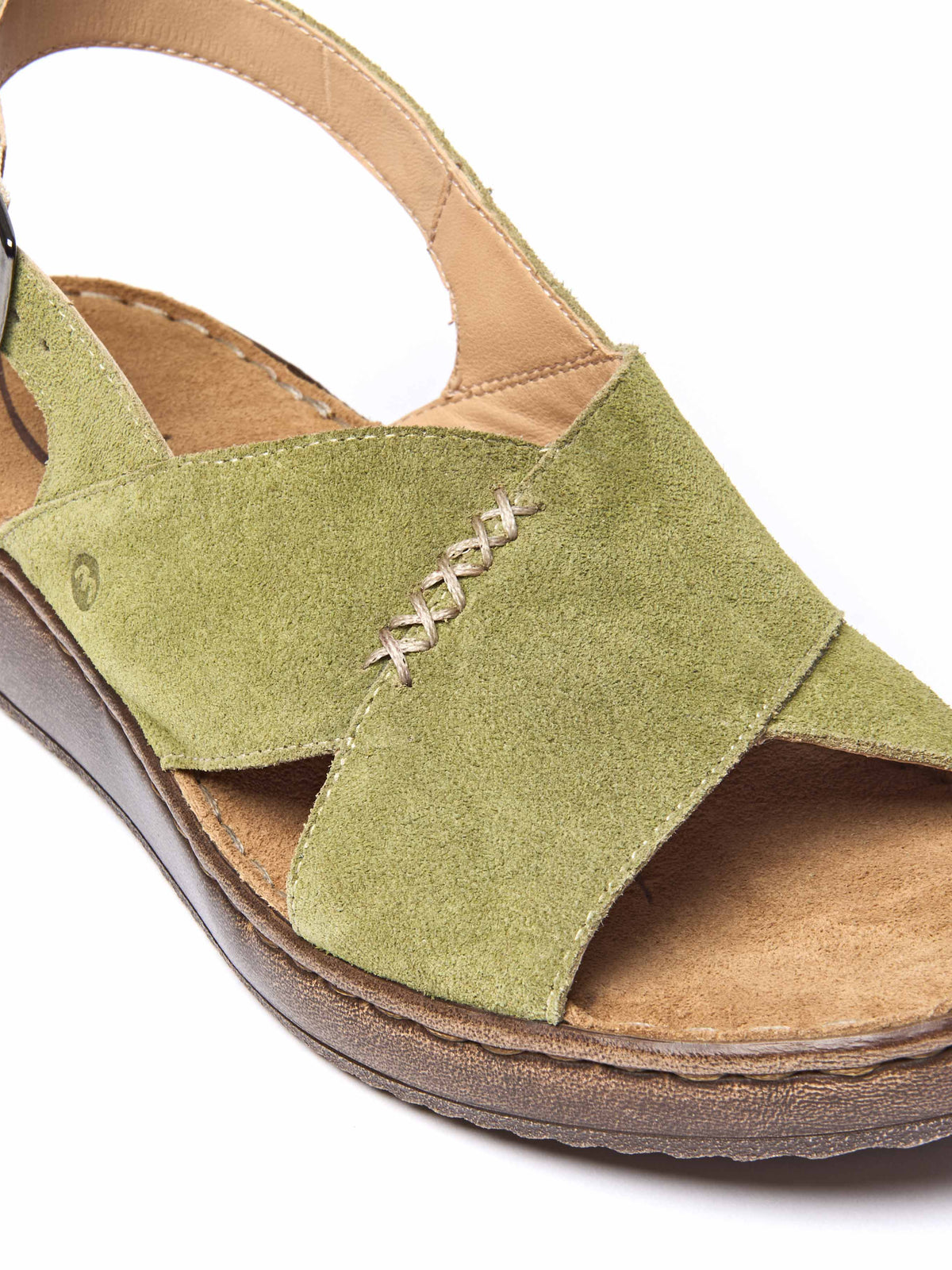 SANTA BARBARA LICHEN GREEN SUEDE