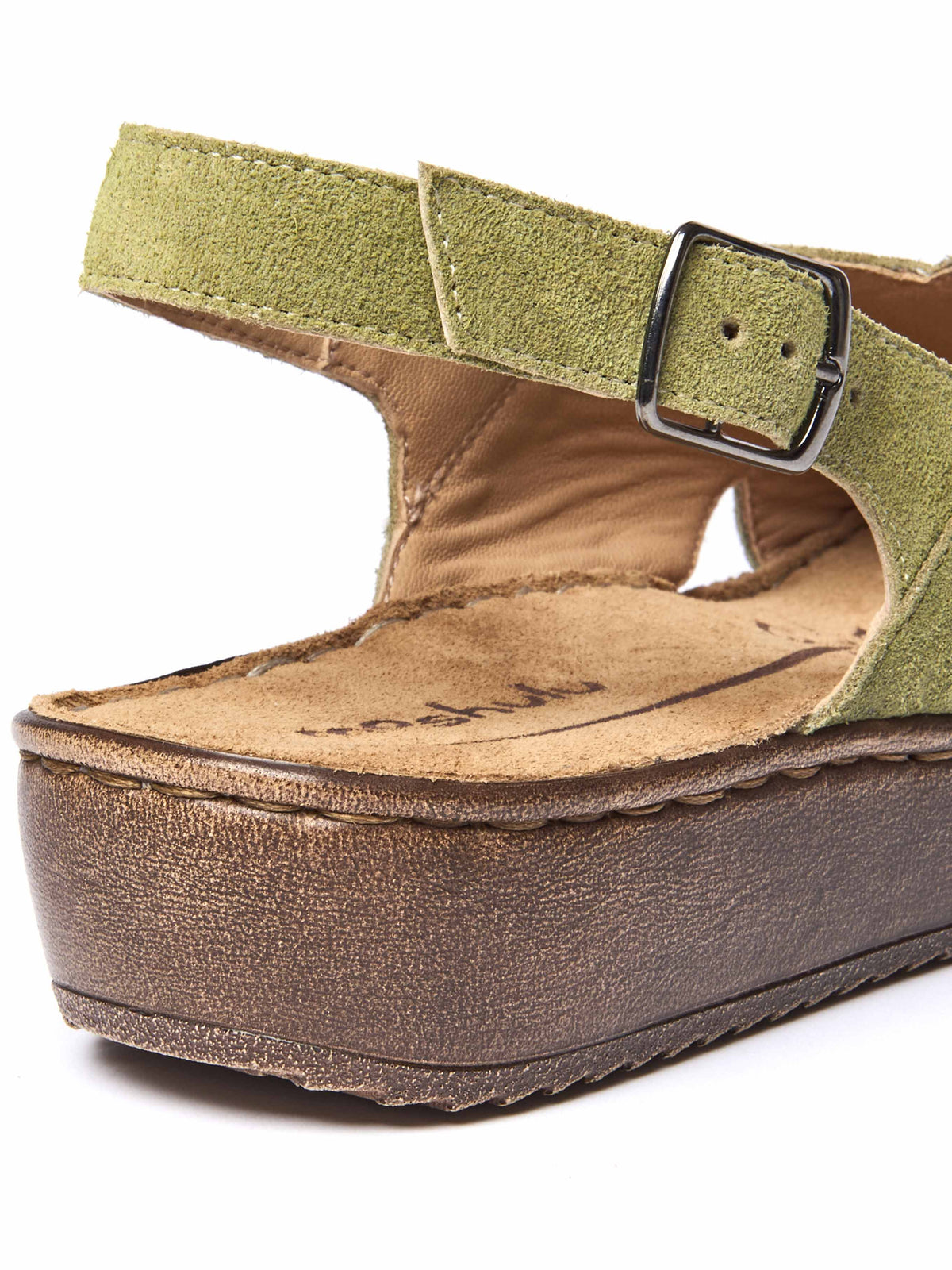 SANTA BARBARA LICHEN GREEN SUEDE