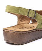 SANTA BARBARA LICHEN GREEN SUEDE