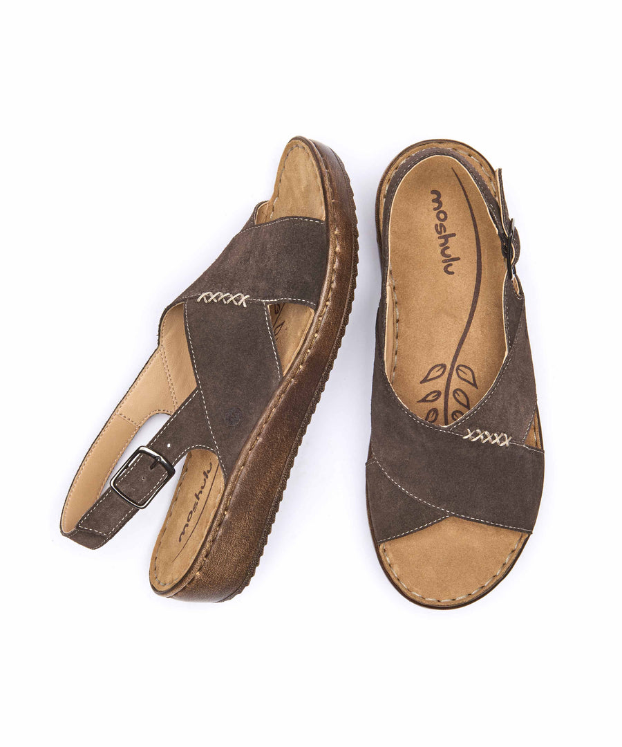 SANTA BARBARA BROWN SUEDE