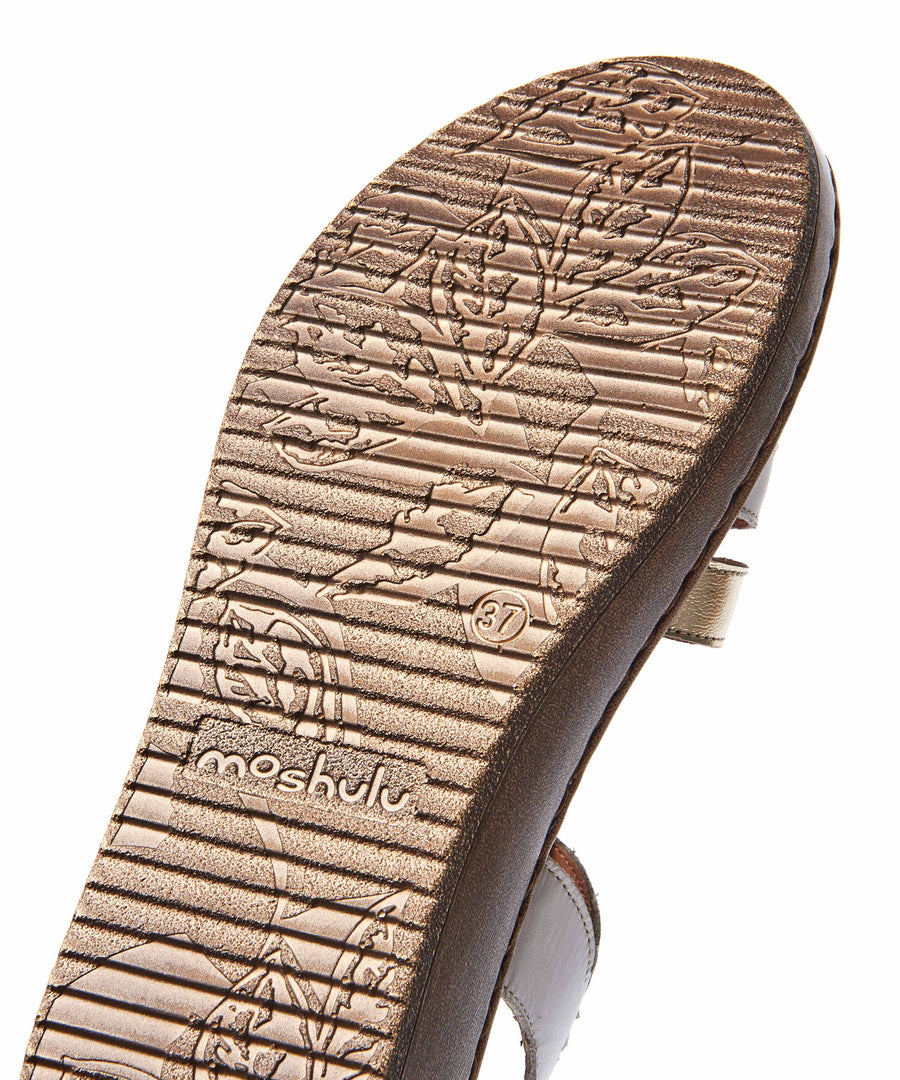 PARADAS WHITE/GILT METALLIC