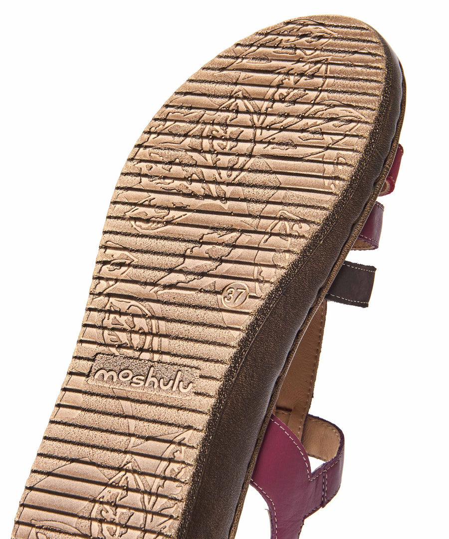 PARADAS FUCHSIA PINK MULTI LEATHER
