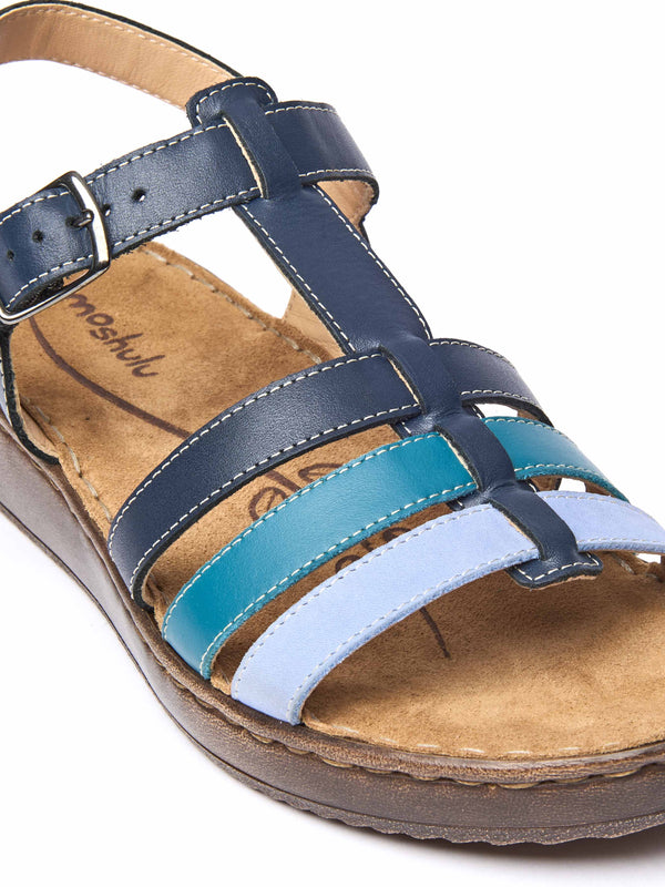 PARADAS INDIGO/BLUE MULTI LEATHER