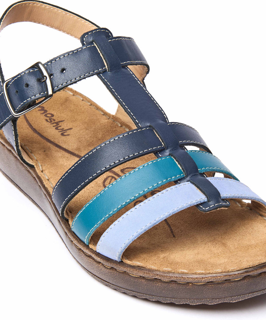 PARADAS INDIGO/BLUE MULTI LEATHER