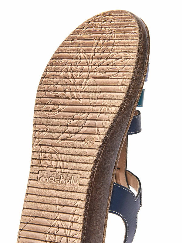 PARADAS INDIGO/BLUE MULTI LEATHER